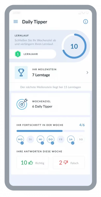 Daily Tipper: 1 Minute täglich
